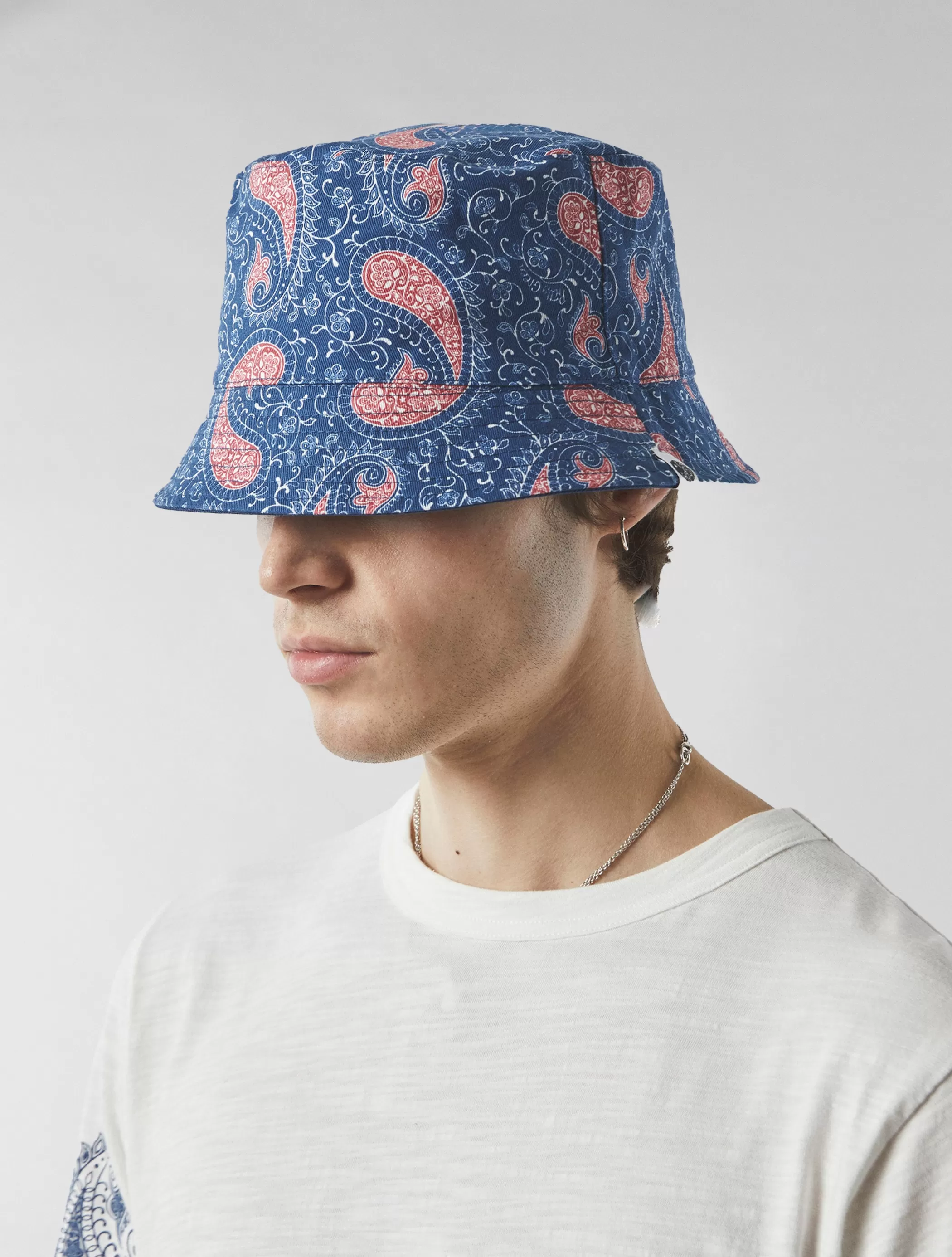 Hot Laguna Paisley Reversible Bucket Hat Hats