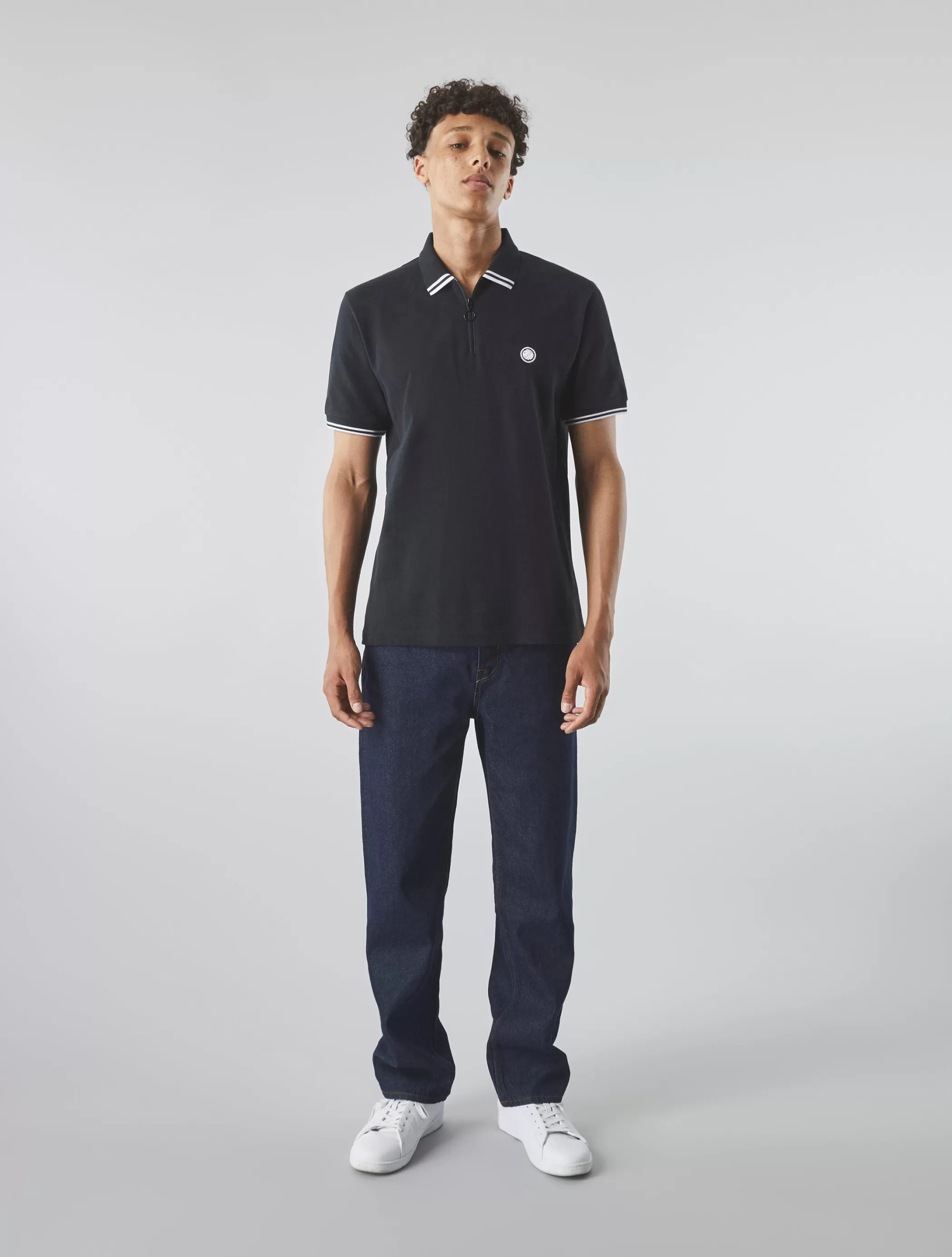 Hot Mountfield Zip Polo Polos