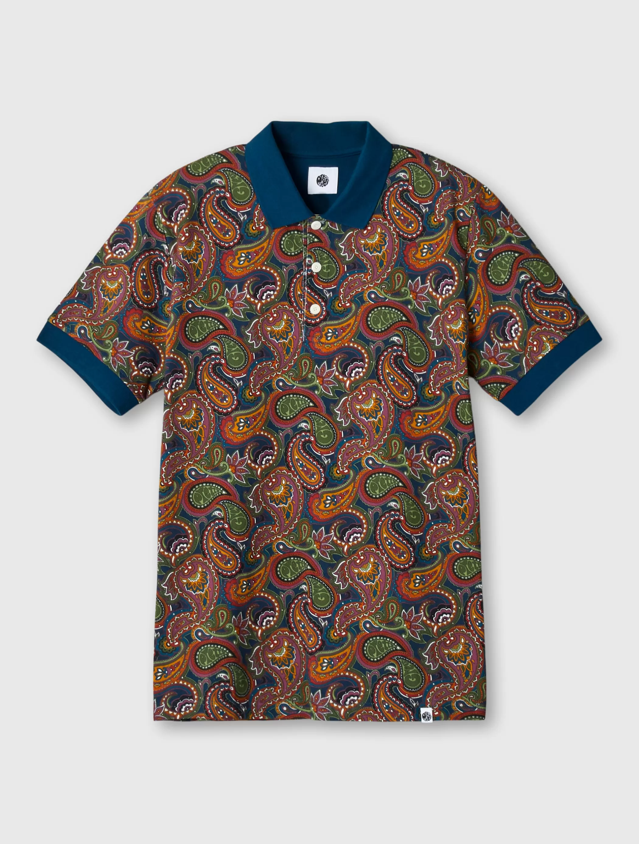 Best Sale 15th Anniversary Paisley Polo Polos