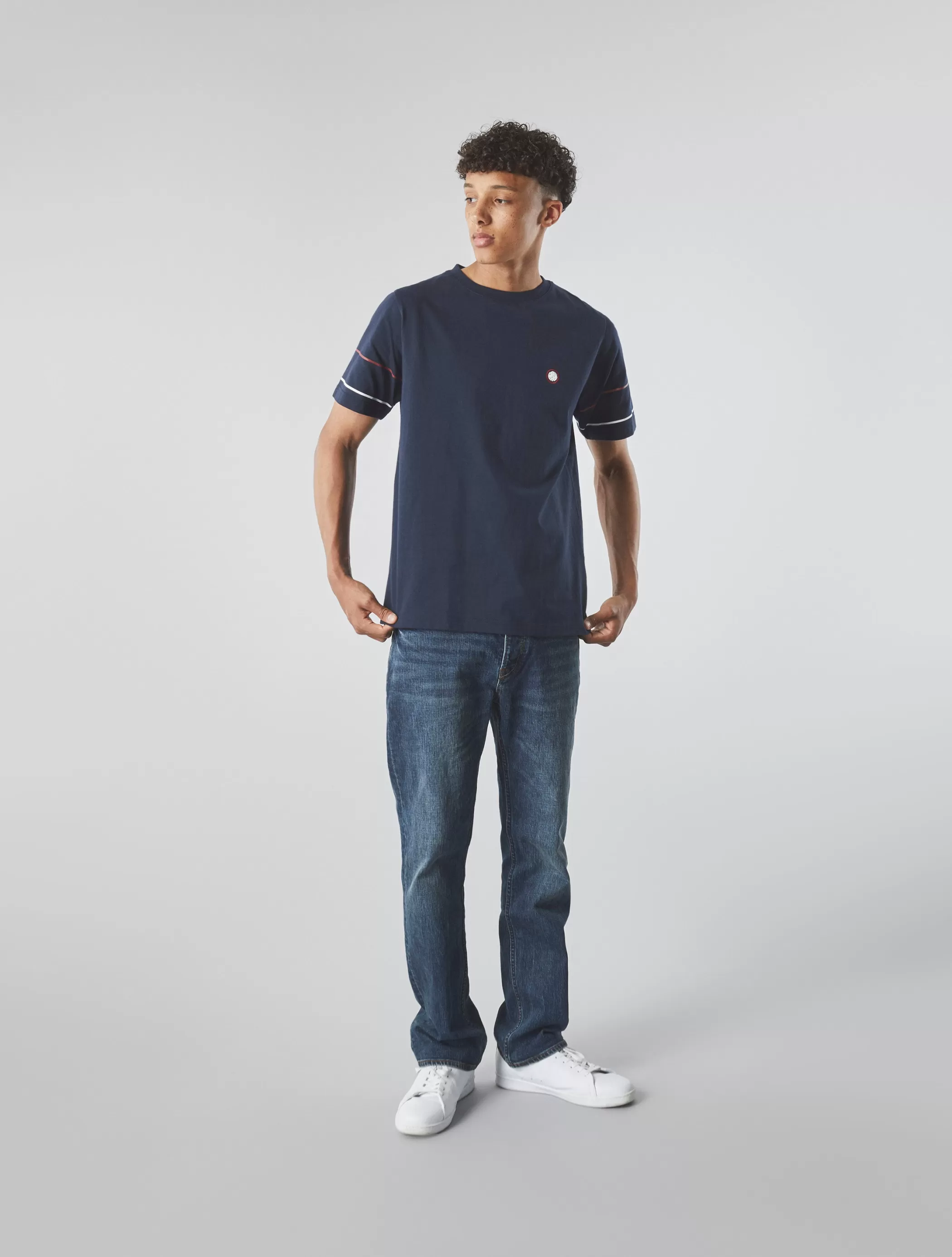 Outlet Tilby Sleeve Stripe T-shirt T-shirts