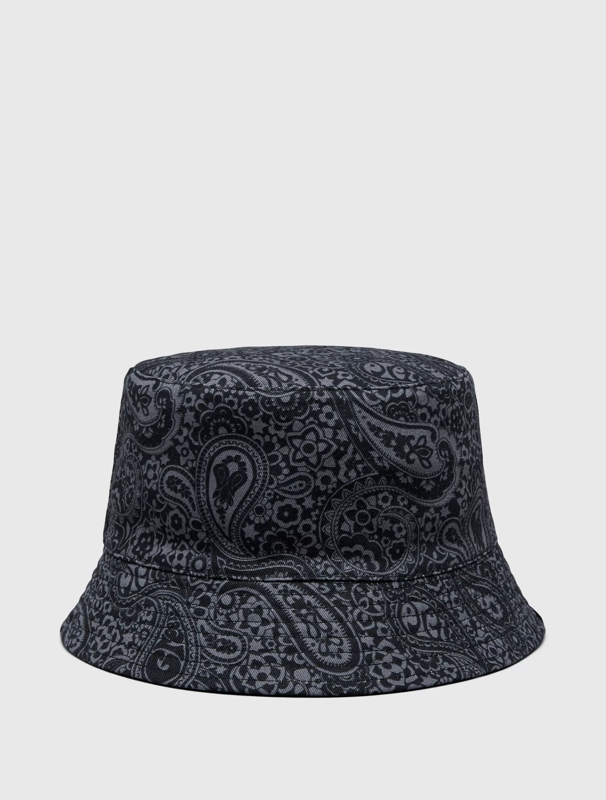 Outlet Tonal Paisley Reversible Bucket Hat Hats