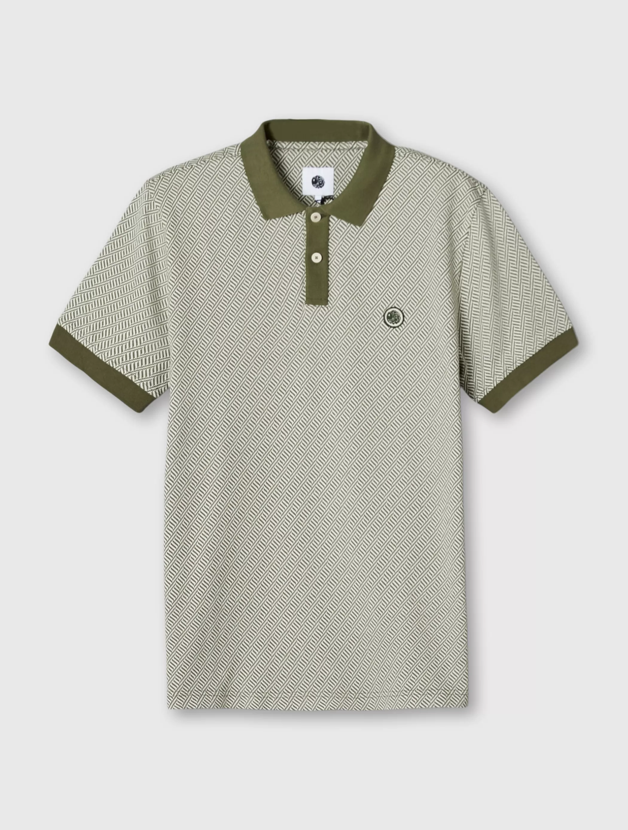 Shop Travis Jacquard Polo Polos