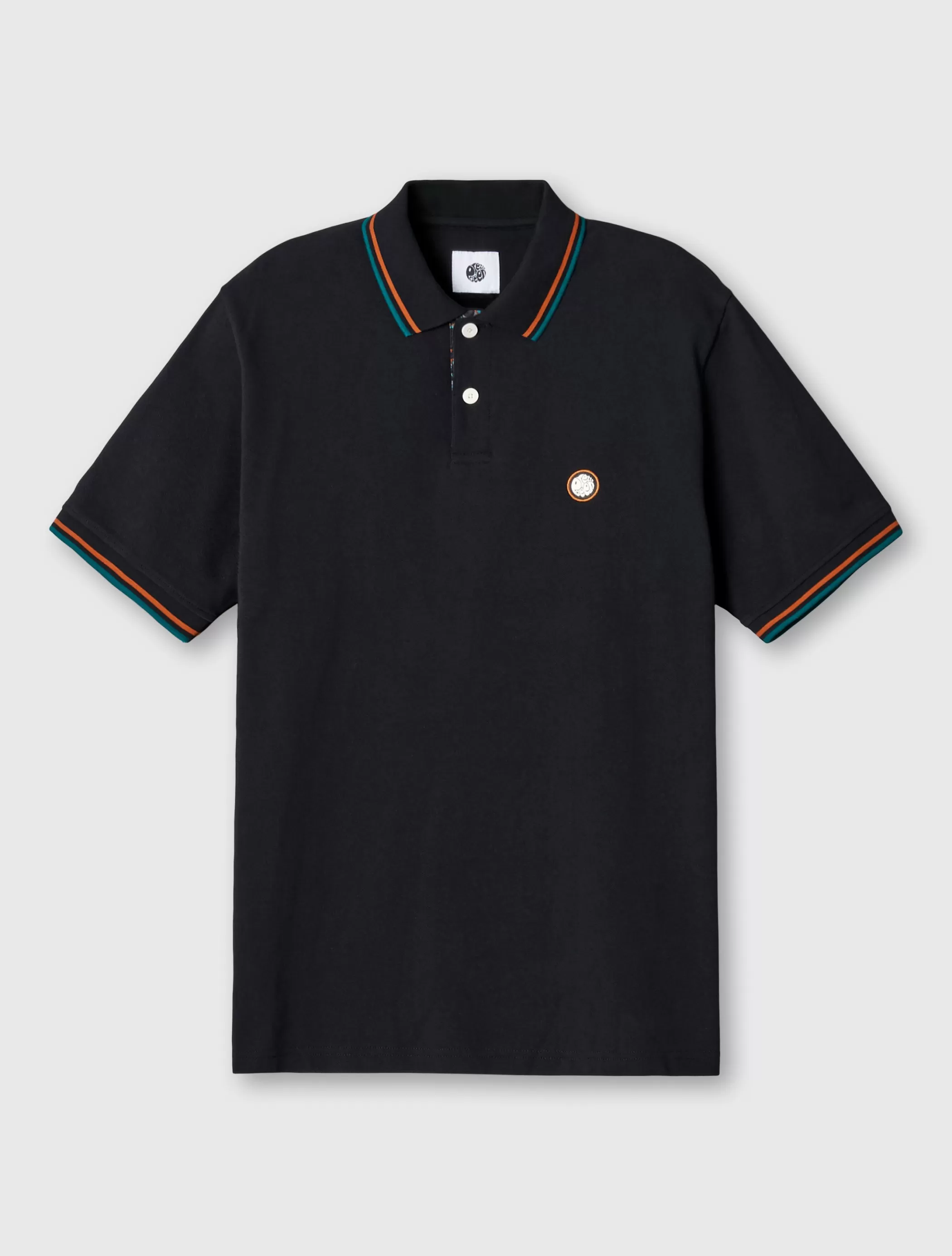 New Wonderwall Paisley Placket Polo Polos